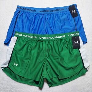 Pack of 2  Under Armour Tech Play Up Shorts Women's M 3" Ins. Athletic Running
